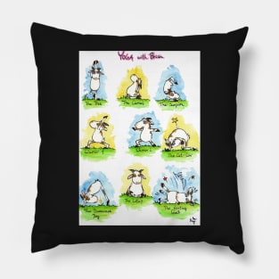 Yoga Positions Pillow