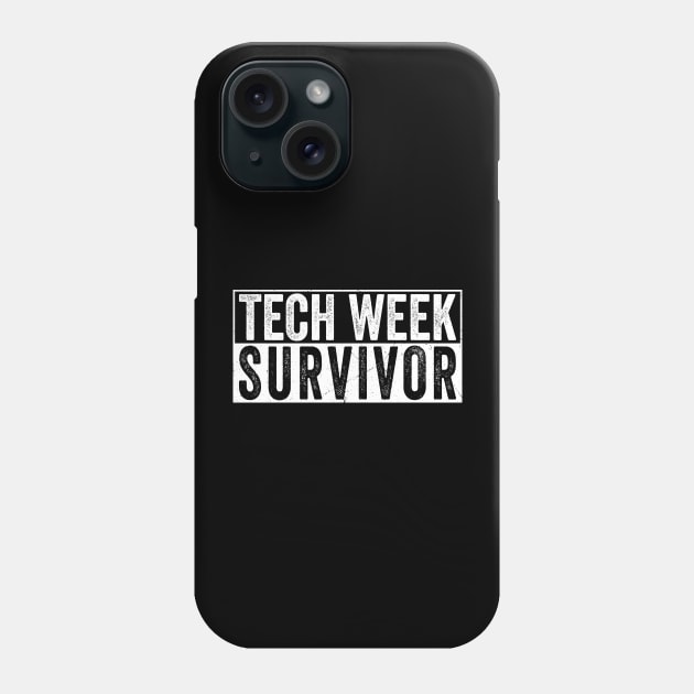 Tech Week Survivor Retro Tech Week Phone Case by Yozeinquality