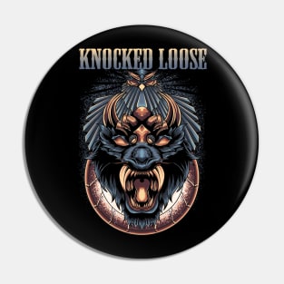 KNOCKED LOOSE BAND Pin