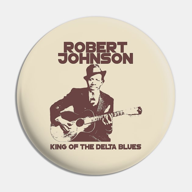 King of The Delta Blues 1937 Pin by Van Bouten Design