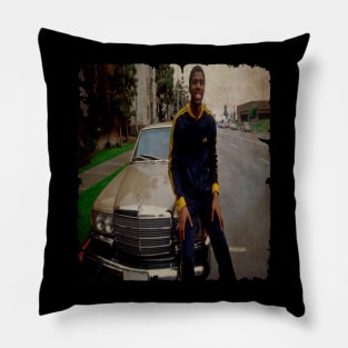 Young Magic Johnson 1981 Vintage Pillow