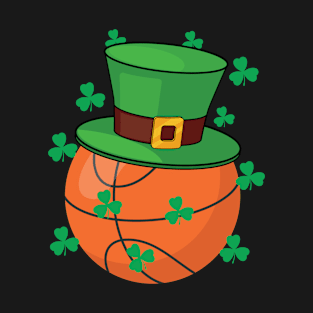 Basketball Lovers - Basketball Fan Funny St Patricks Day T-Shirt