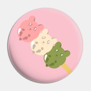 Hamster Dango Emoji Pin