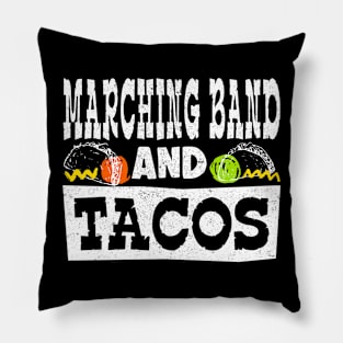 Marching Band and Tacos Pillow