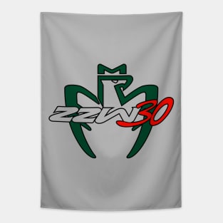 TunerTeez: ZZW30 "the Phoenix Returns" (electric green mica) Tapestry