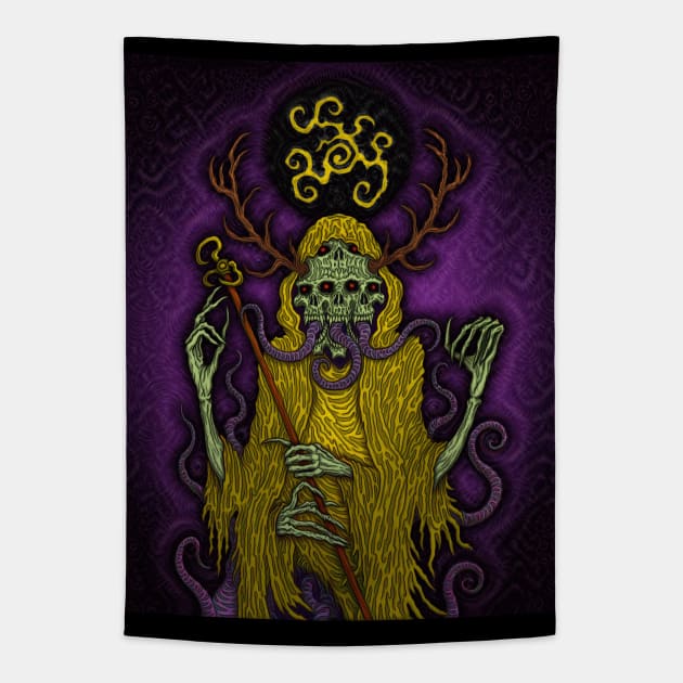 Hastur - Azhmodai 2019 Tapestry by azhmodai