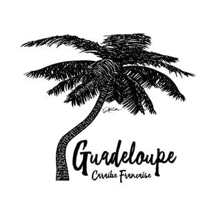 Guadeloupe, French Antilles, Palm Tree T-Shirt