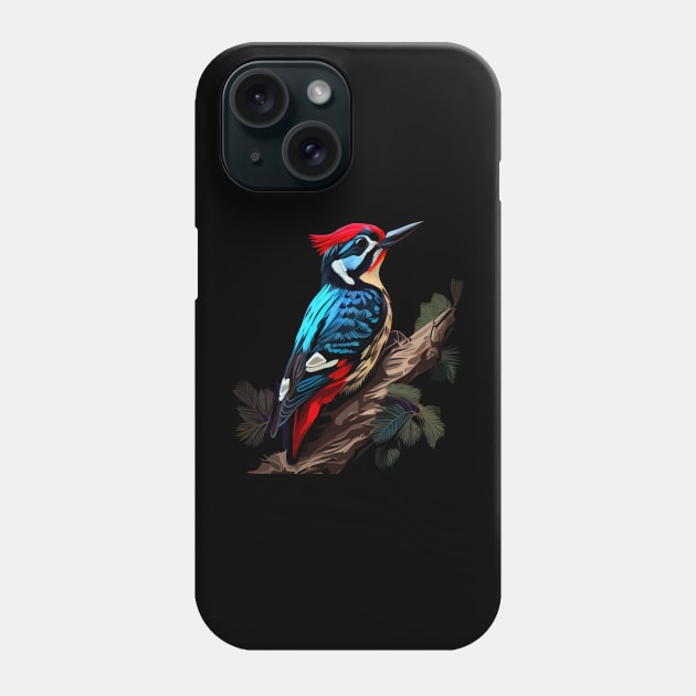 Woodpecker Phone Case by JH Mart