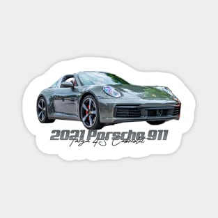 2021 Porsche 911 Targa 4S Coupe Magnet