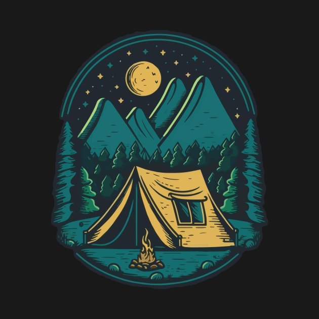 Camping Life by kangaroo Studio