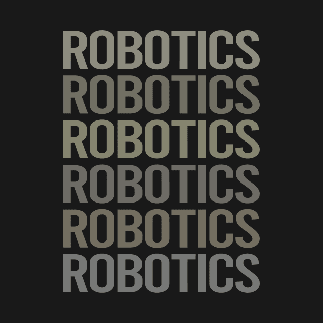 Gray Text Art Robotics Robot Robots by Happy Life