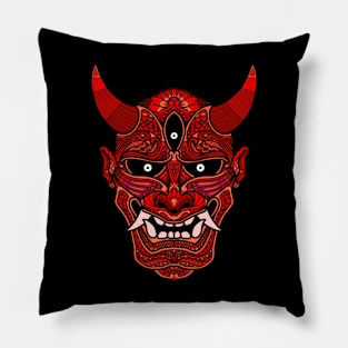 Oni Mask Pillow