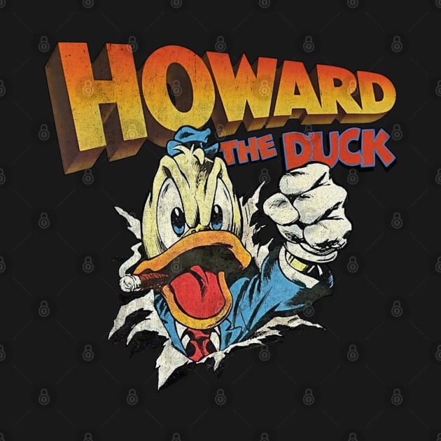 Howard The Duck Tear by Alema Art