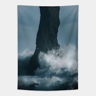 Reynisdrangar 2 Tapestry