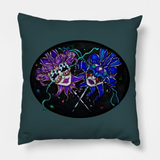 Jester Masks Pillow