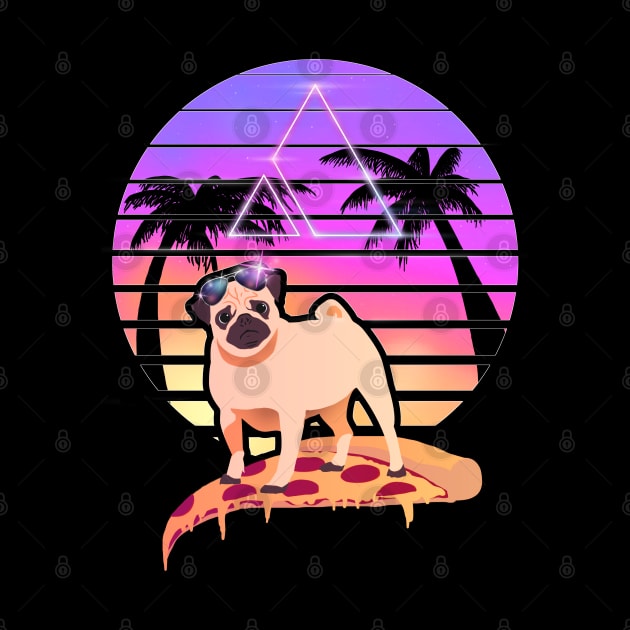 Pizza Pug - Miami Slice by Spykles