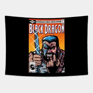 Black Dragon Tapestry