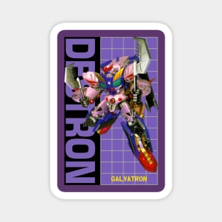 Beast Wars Galvatron Box Art Reconstruction Magnet