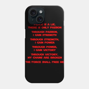 The Sith Code Phone Case