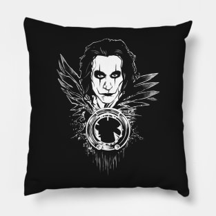 Crow Face v.2 Pillow