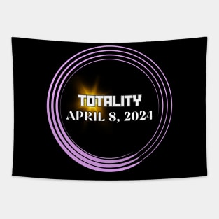 Total Solar Eclipse Totality April 8, 2024 Tapestry