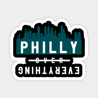 Philly over Everything - Black/Green Magnet