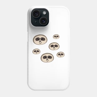 freckled slothy boys Phone Case