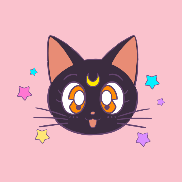 Magical Cat Black by BipperCat