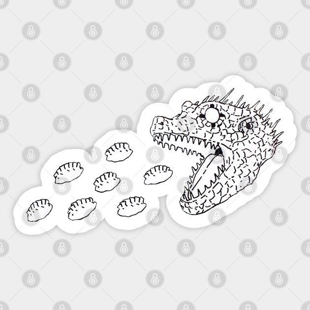 Wallpaper Kaiman Eating Gyozas Dorohedoro Sticker Teepublic Free