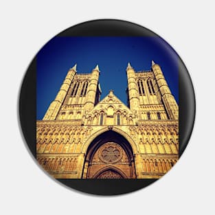 Lincoln Cathedral in Sunlight Pin