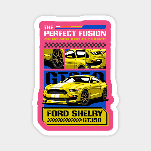 Ford Shelby Magnet by Harrisaputra