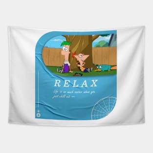 Phineas and Ferb chill out 01 Tapestry