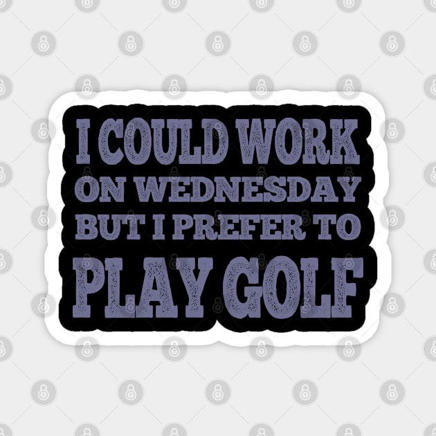 Golf fan Design Magnet by etees0609