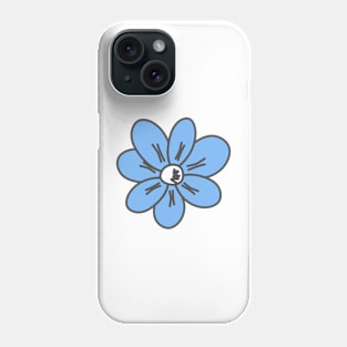 blue flower Phone Case