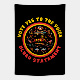 Vote Yes To The Voice - Uluru Statement Tapestry