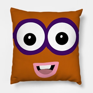 Number Block 2 Face Design Pillow