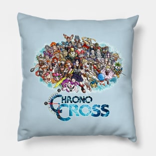 Chrono Cross Heroes Pillow
