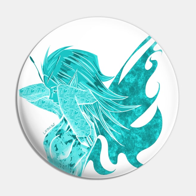 Aqua fairy tenshi in ecopop mandala pattern art Pin by jorge_lebeau