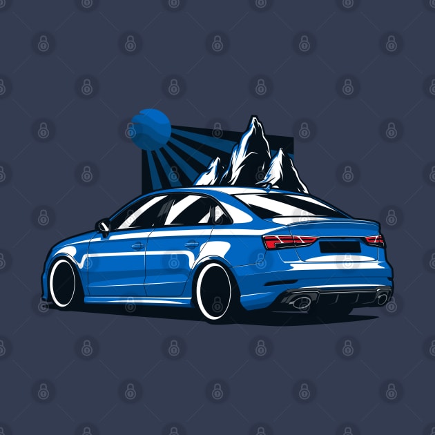 Blue A3 RS3 by KaroCars