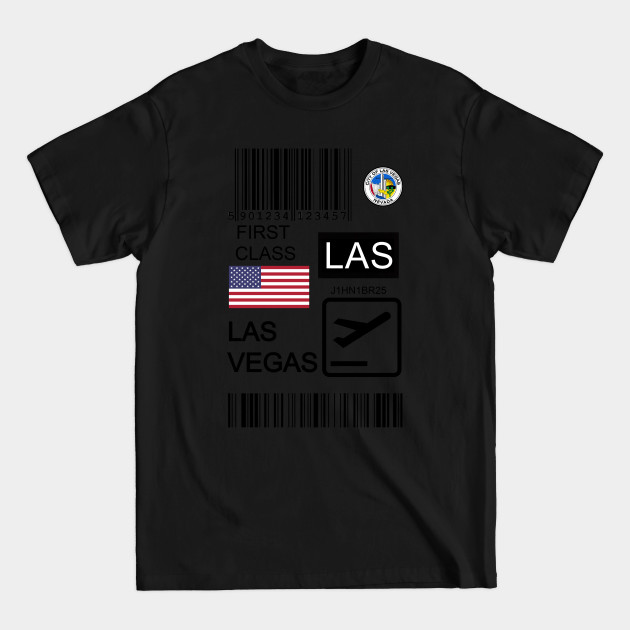 Discover Las Vegas United States travel ticket - Las Vegas - T-Shirt