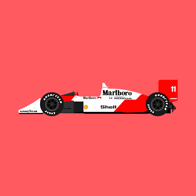 McLaren MP4/4 F1 Alain Prost by s.elaaboudi@gmail.com