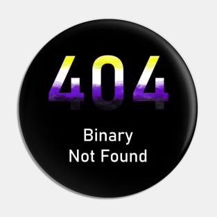 404 Binary Not Found Pin