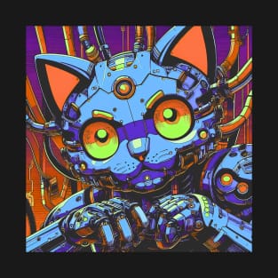 Cyborg Cat T-Shirt