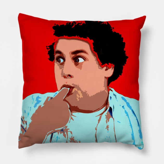 jonah hill Pillow by oryan80