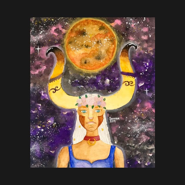 Taurus Astrological Sign Space Portrait by SStormes