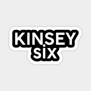 Kinsey Six Magnet