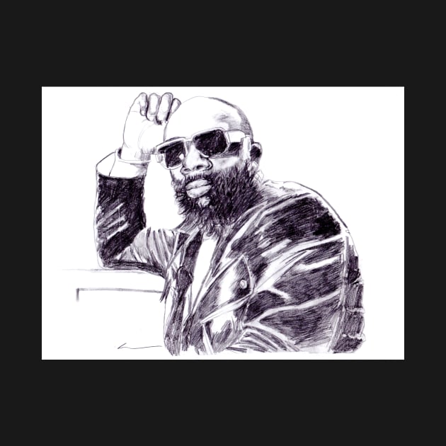 Isaac Hayes by Keithhenrybrown