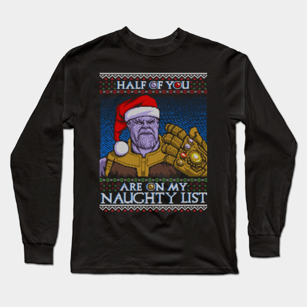 thanos christmas jumper