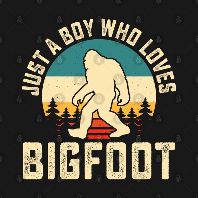 Just a boy who loves bigfoot by Dylante