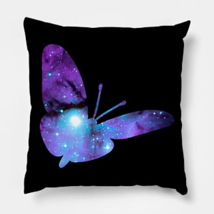 Space Butterfly Pillow